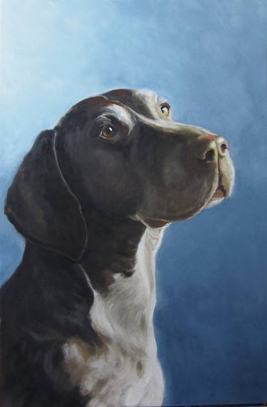 Original Dogs Paintings by Christine Cousineau