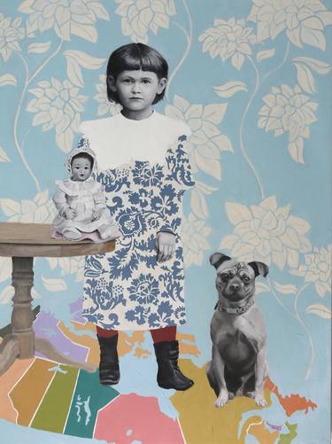 Print of Figurative Children Paintings by Christine Cousineau