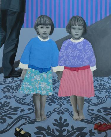 Print of Figurative Kids Paintings by Christine Cousineau