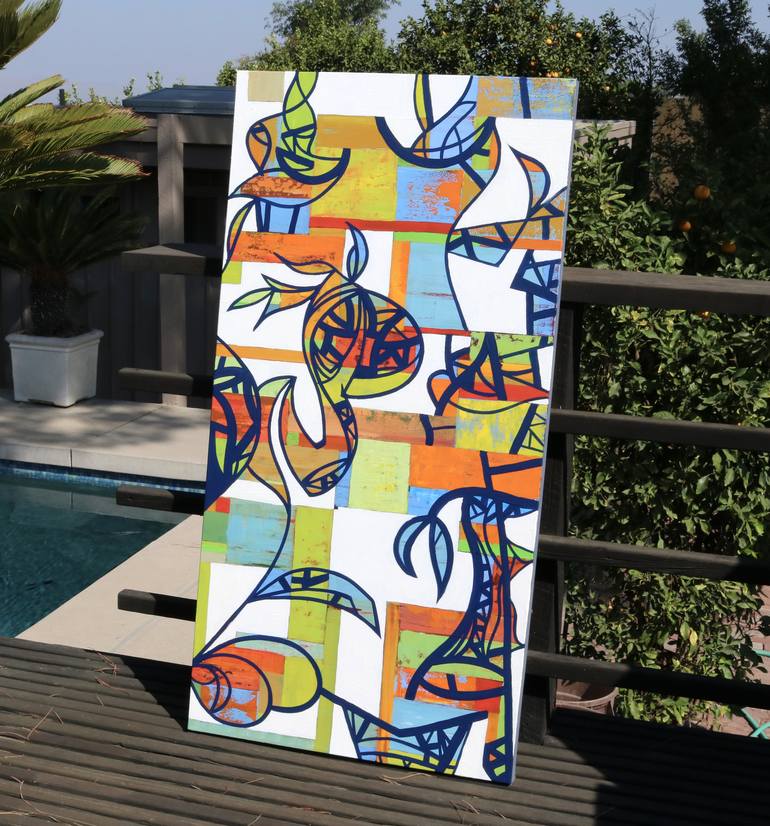 Original Abstract Painting by Chase Langford