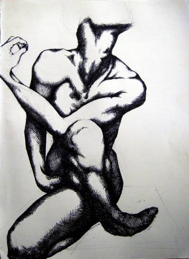 Print of Nude Drawings by Roman Stefan
