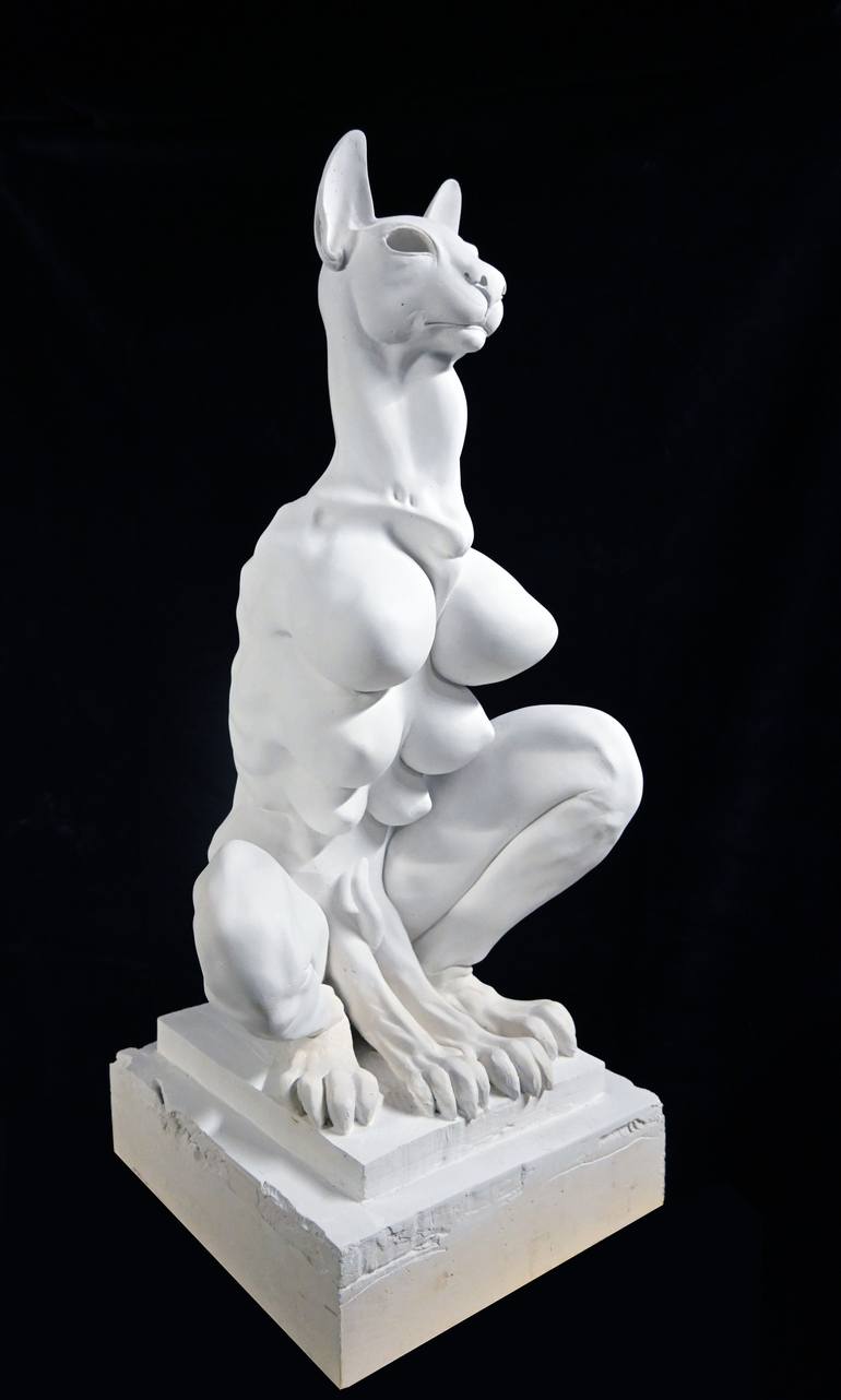 Original Expressionism Nature Sculpture by Roman Stefan