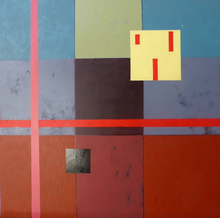 Original Abstract Painting by Kurt Thaler