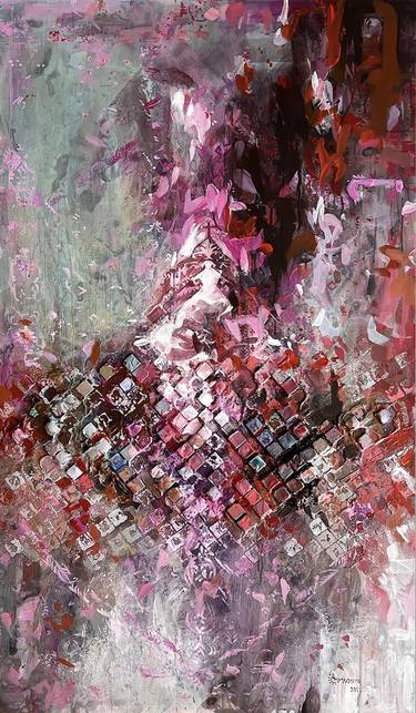 Original Abstract Paintings by Maka Zedelashvili