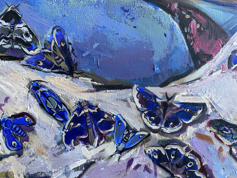 Original Conceptual Women Painting by Maka Zedelashvili