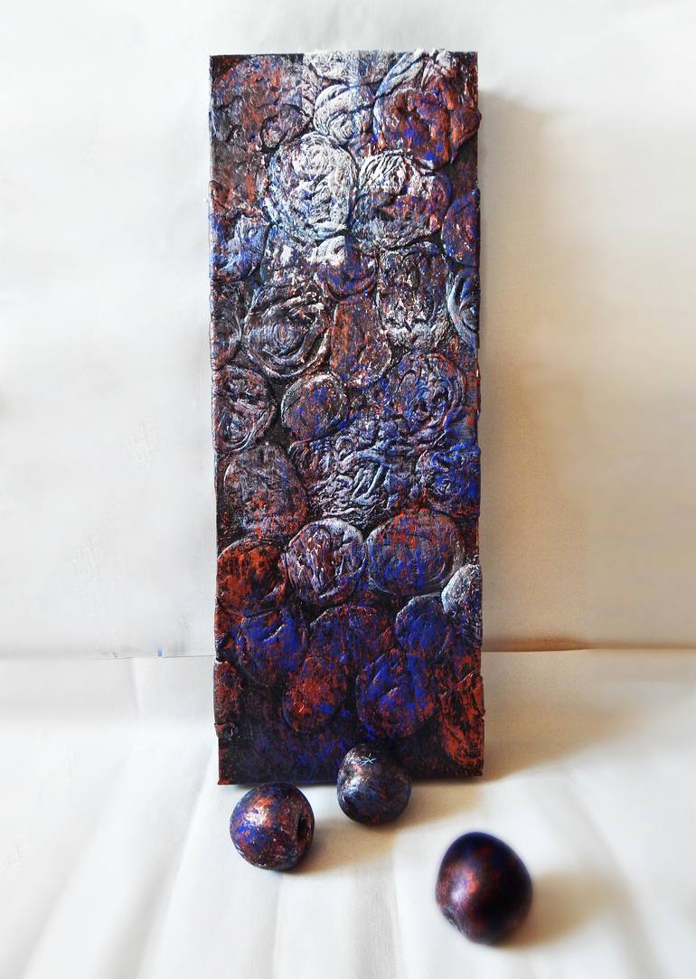 Original Conceptual Abstract Painting by Maka Zedelashvili