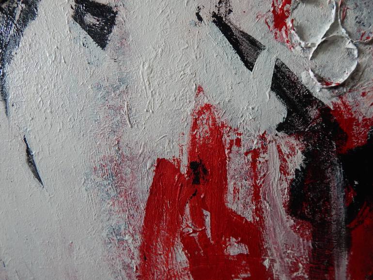 Original Abstract Expressionism Abstract Painting by Maka Zedelashvili