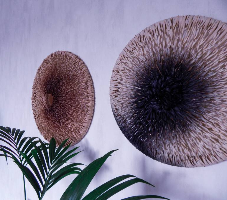 Original Abstract Nature Installation by Maka Zedelashvili