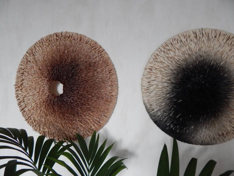 Original Abstract Nature Installation by Maka Zedelashvili