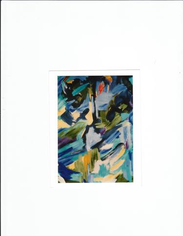 Print of Abstract Expressionism Places Paintings by Vickie Mitchell