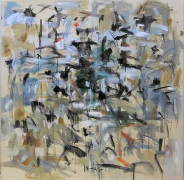 Original Abstract Expressionism Abstract Paintings by Oonju Chun