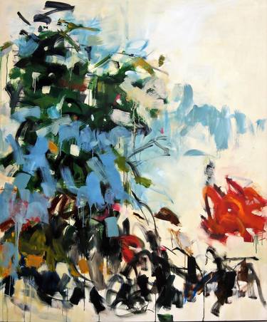 Original Abstract Expressionism Abstract Paintings by Oonju Chun