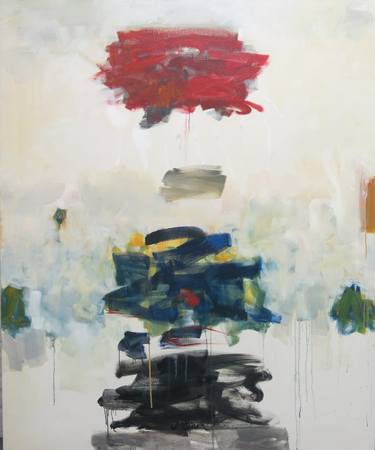 Original Abstract Expressionism Abstract Paintings by Oonju Chun