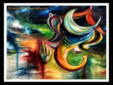 Original Abstract Paintings by Srikanya Kundu