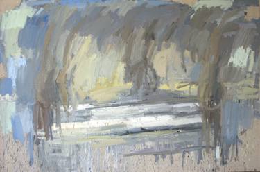 Original Abstract Expressionism Landscape Paintings by Kristina Mažeikaitė