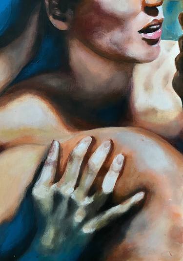 Print of Figurative Nude Paintings by Julia Abele