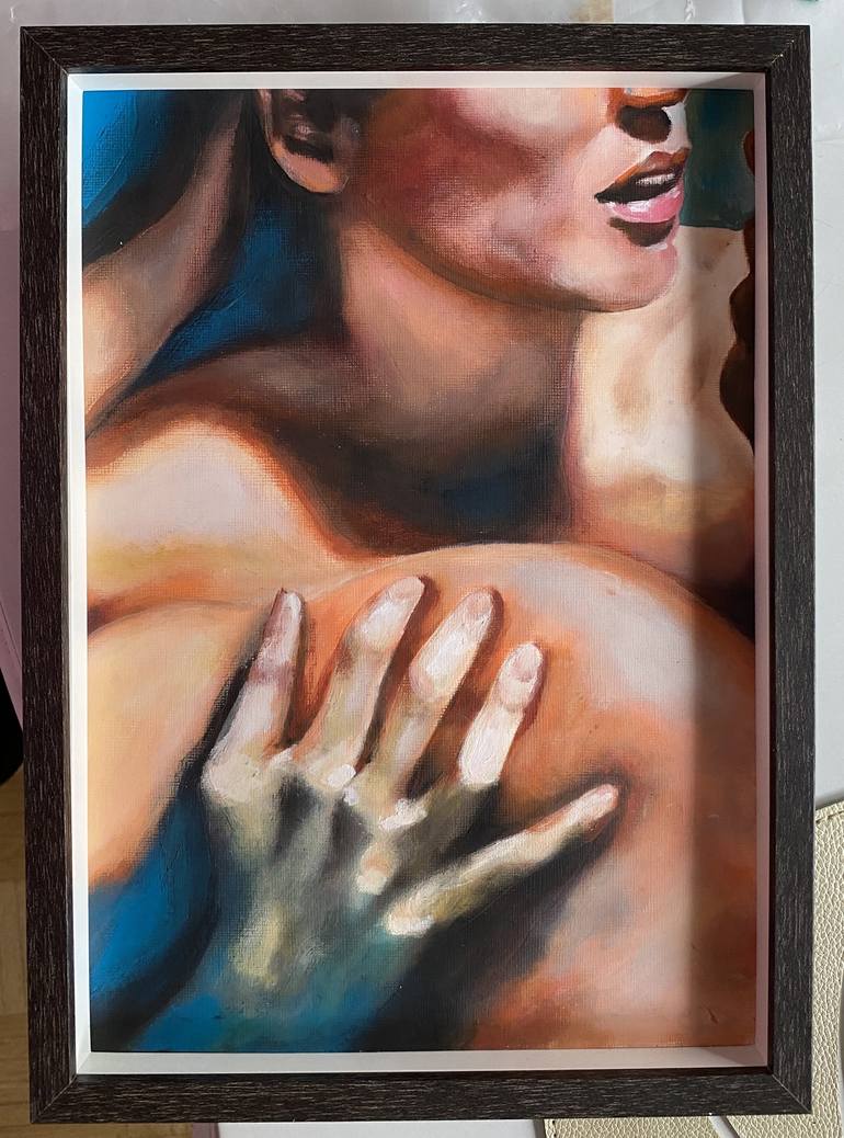 Original Nude Painting by Julia Abele