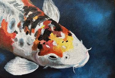 Original Figurative Animal Painting by Julia Abele