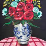 Flowers in a Jug by Julia Abele
