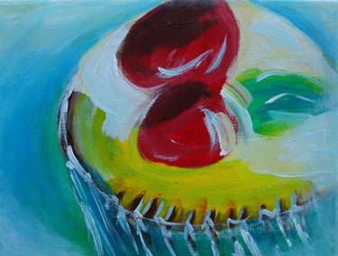 Original Expressionism Food Paintings by Julia Abele