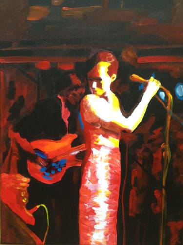 Print of Expressionism Music Paintings by Julia Abele