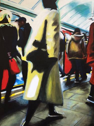 Print of Figurative Cities Paintings by Julia Abele