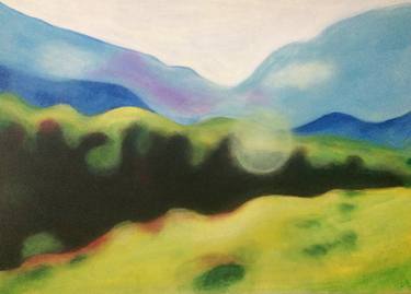 Original Expressionism Landscape Paintings by Julia Abele