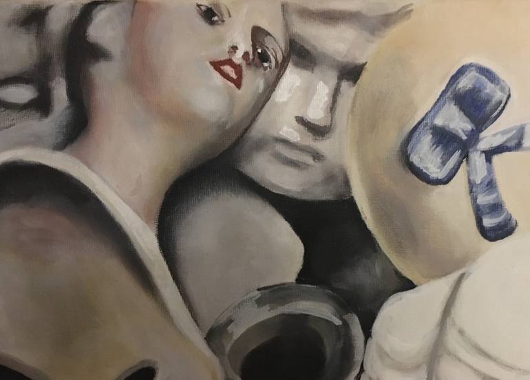 Original Figurative Still Life Painting by Julia Abele