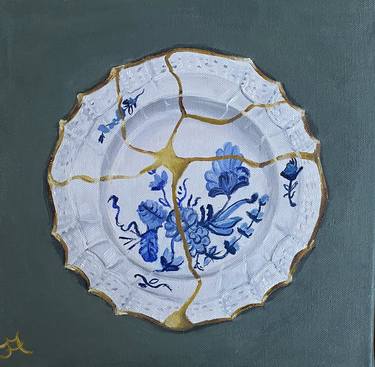 Kintsugi  (Royal Copenhagen Plate) thumb