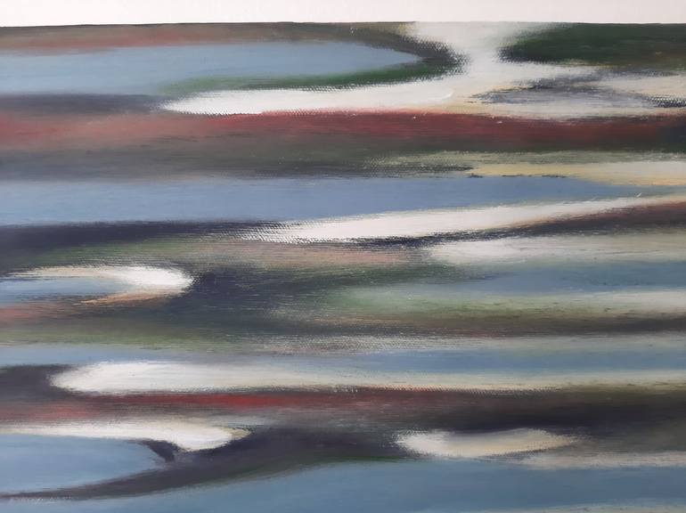 Original Abstract Water Painting by Joanne Mumford
