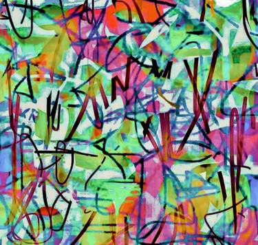 Print of Abstract Expressionism World Culture Digital by Patty Jo Beaton