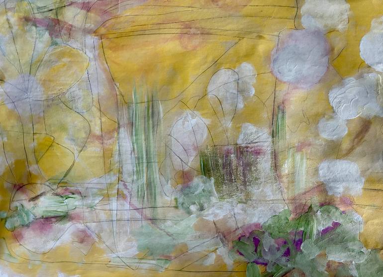 Marshmallow Flowers (1) Mixed Media by Patty Beaton | Saatchi Art