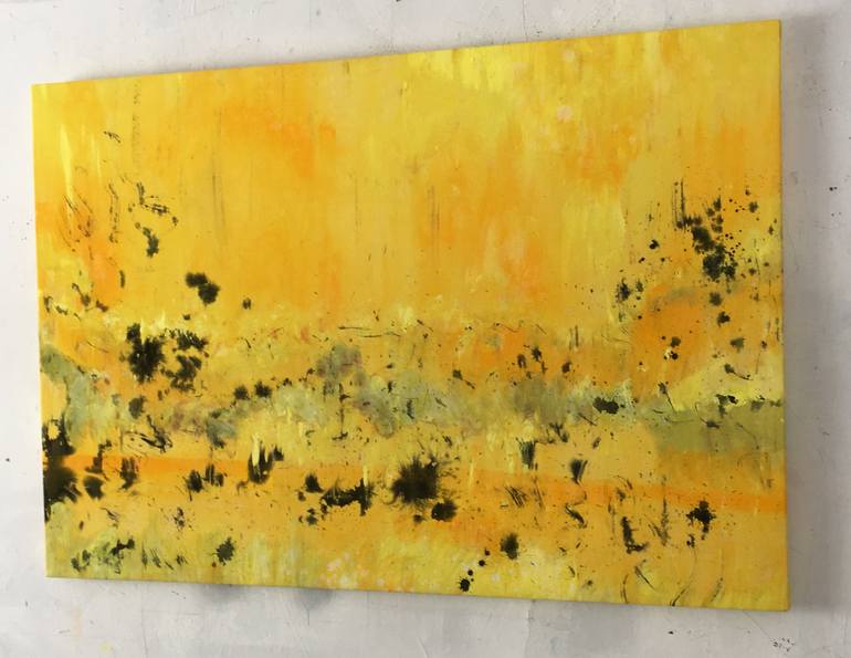 Original Abstract Expressionism Landscape Painting by Patty Jo Beaton