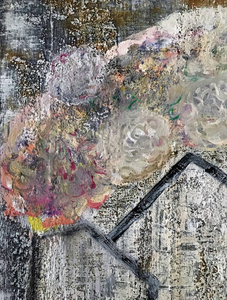 Wallflower Bride Painting by Patty Jo Beaton | Saatchi Art