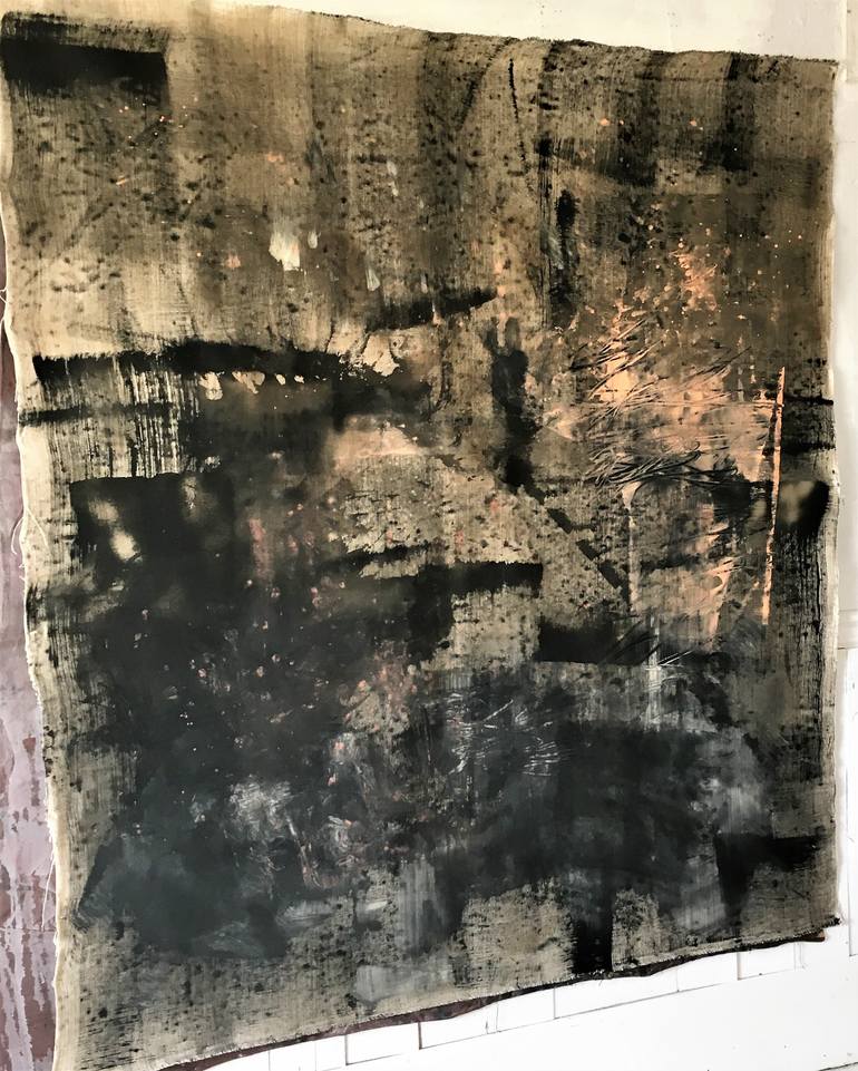 Original Abstract People Painting by Patty Beaton