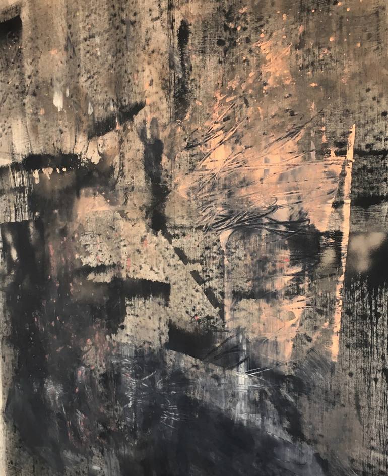 Original Abstract People Painting by Patty Beaton
