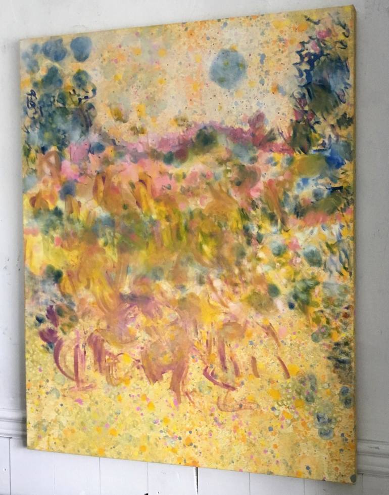 Original Abstract Landscape Painting by Patty Beaton