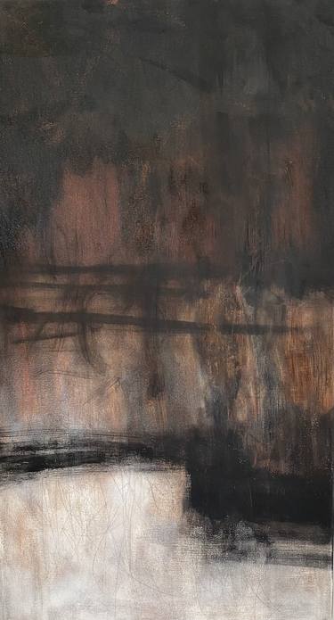 Original Abstract Expressionism Abstract Mixed Media by Patty Jo Beaton
