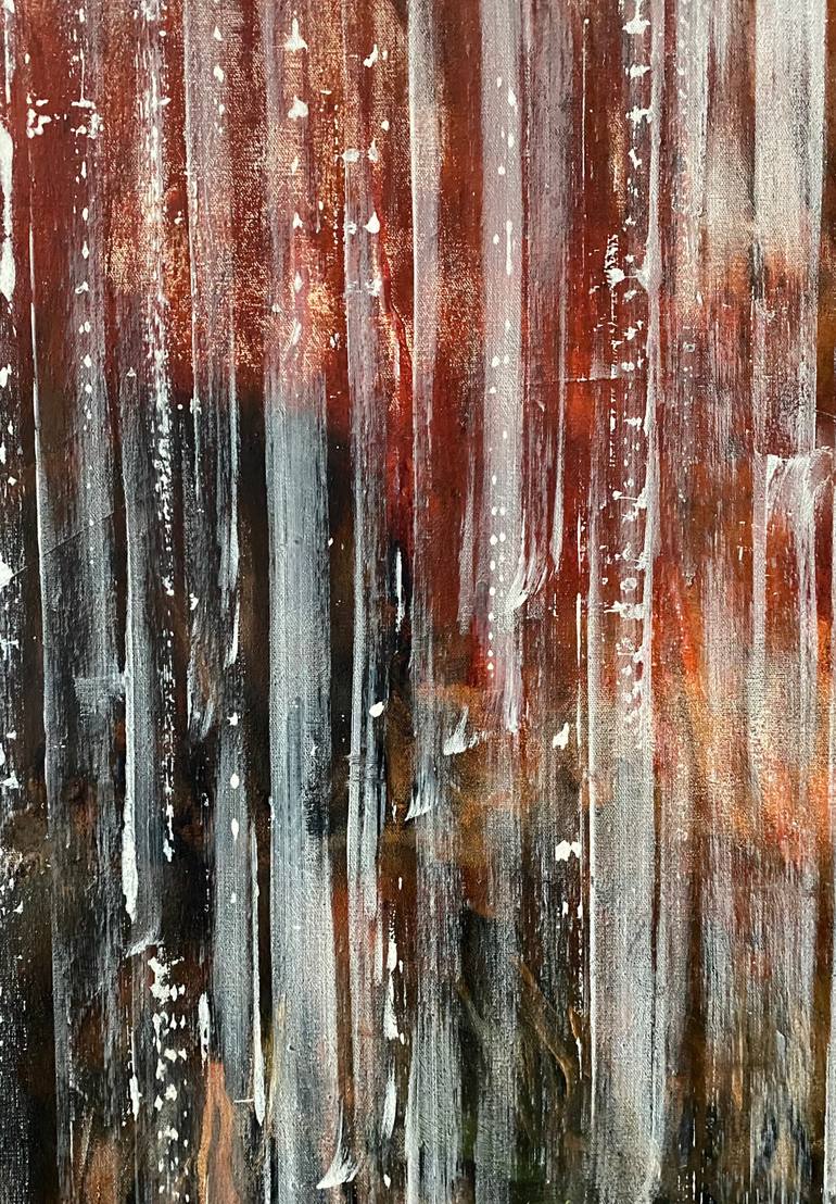 Original Abstract Expressionism Abstract Mixed Media by Patty Beaton