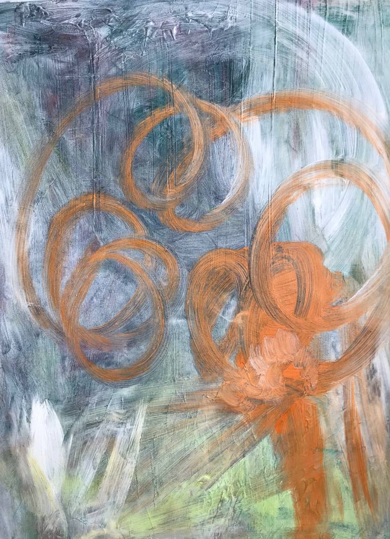 Original Abstract Expressionism Other Painting by Patty Beaton