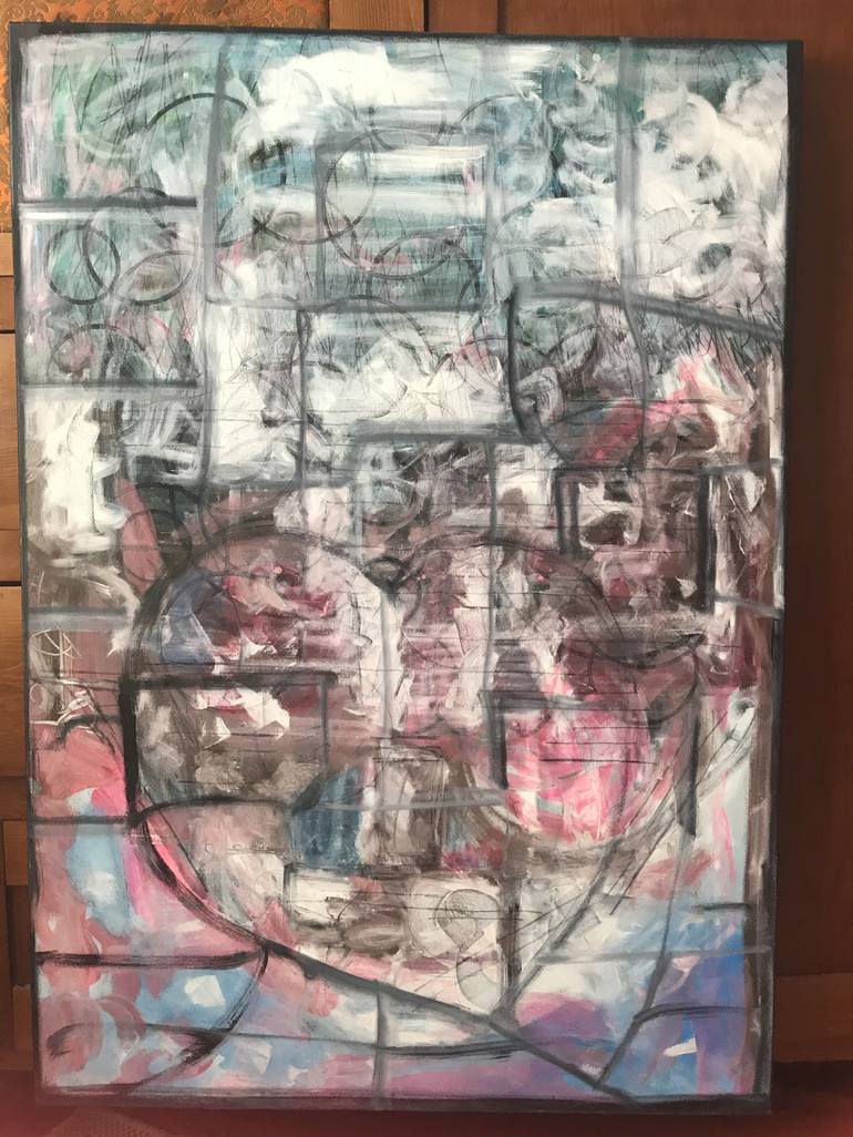 Original Abstract Culture Painting by Patty Jo Beaton