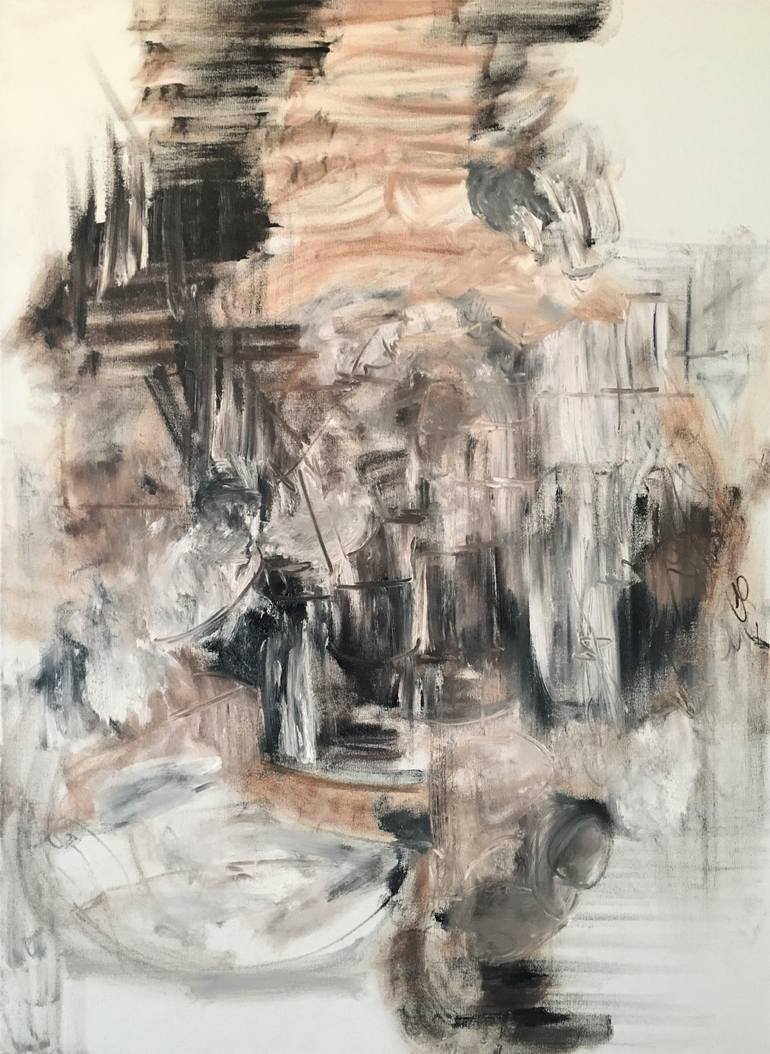 Park Bench 1 Painting by Patty Jo Beaton | Saatchi Art