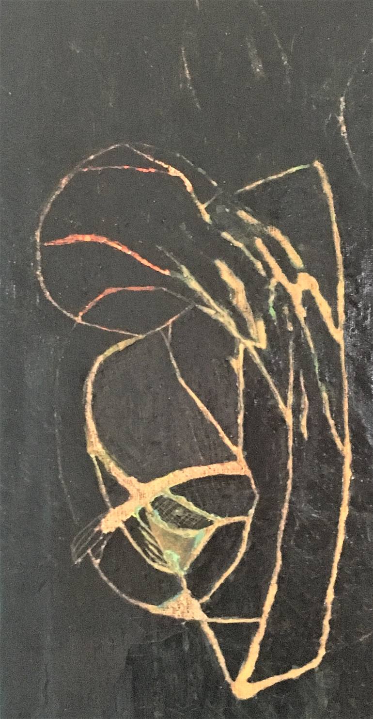 Original Abstract Expressionism Religion Painting by Patty Beaton
