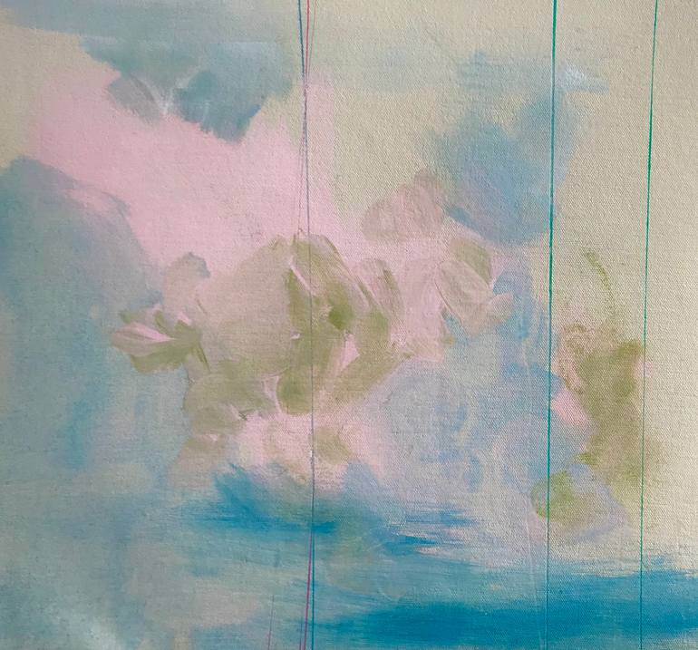Over the Moon Painting by Patty Jo Beaton | Saatchi Art