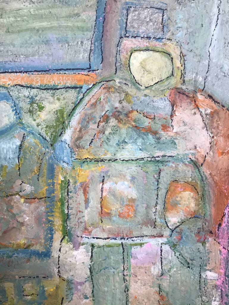 Original Figurative People Mixed Media by Patty Beaton