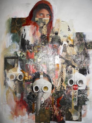 Print of Abstract Political Collage by Lori Love