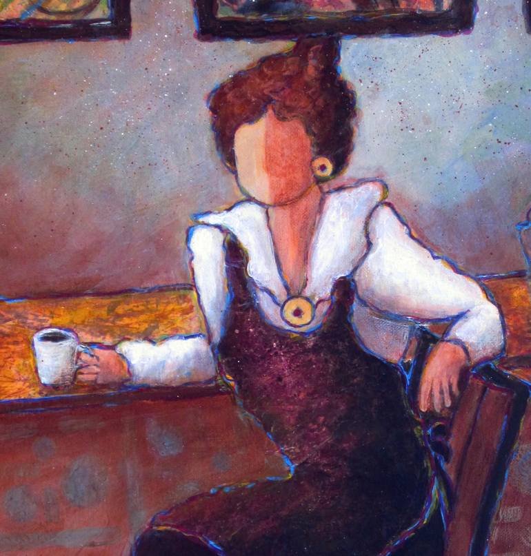 Original Figurative Women Painting by Dianna Cates Dunn