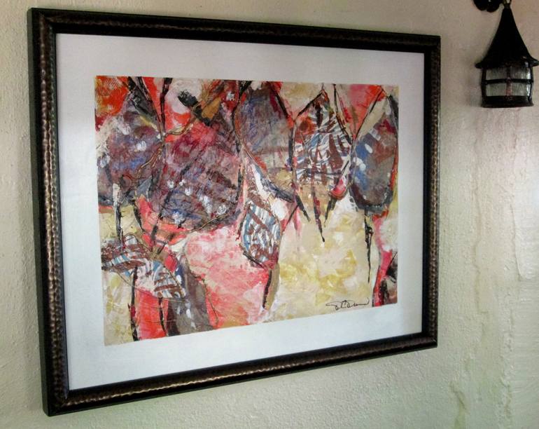 Original Abstract Expressionism Abstract Painting by Dianna Cates Dunn