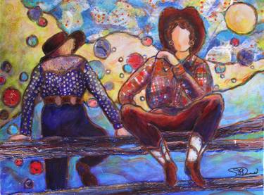 Original Figurative Women Paintings by Dianna Cates Dunn