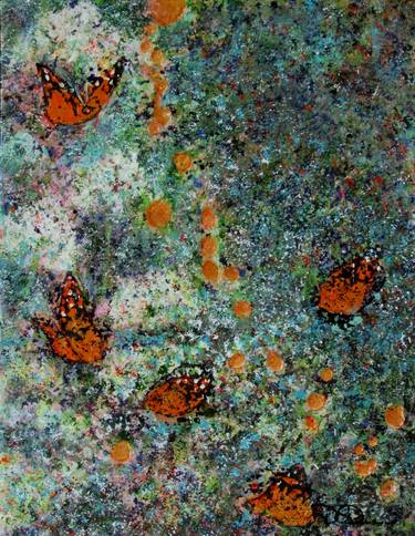 Original Abstract Expressionism Nature Paintings by Dianna Cates Dunn